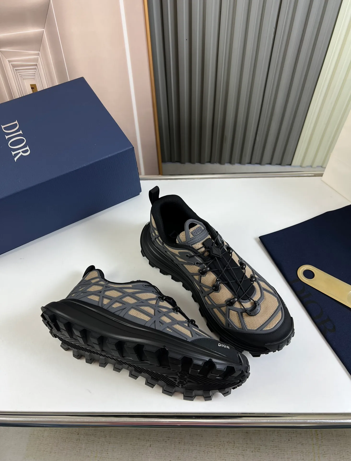 Men's men's shoes 💰640💰 Dior. The latest hot sale 🔥Official website 1:1 replica ⬆️Imported mesh technology, comfortable mesh lining 38-45 (45 customized, non-returnable)
